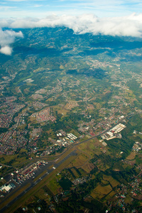 哥斯达黎加圣何塞鸟瞰图