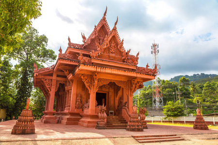夏日, 泰国苏梅岛 Sila 的红庙