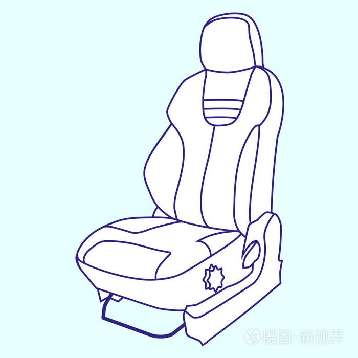 汽车座套插画-正版商用图片0a5h5w-摄图新视界