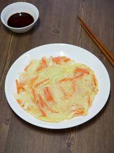 韩式煎饼, 蔬菜