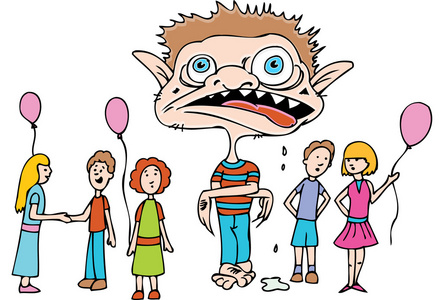 社交恐惧症图片