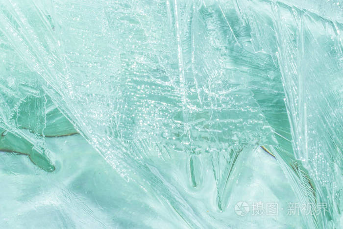 薄图案的冬季冰凉设计背景