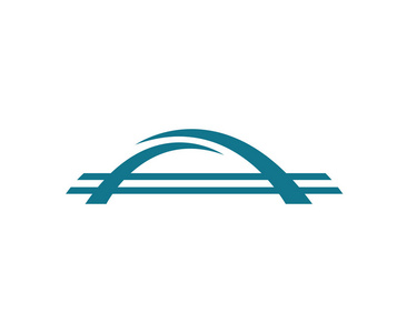 桥梁标志模板矢量图示图设计照片