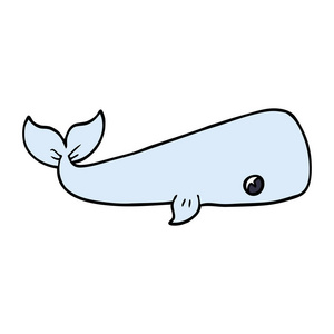 动画片涂鸦海鲸