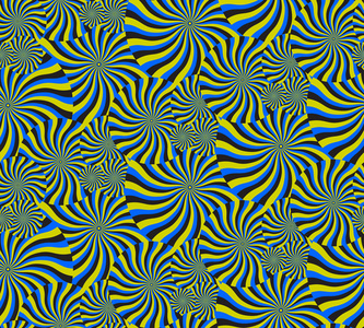 视觉上的错觉旋转周期,矢量图案抽象背景照片