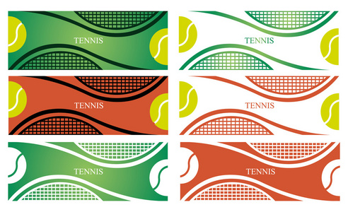 网球横幅设置