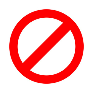 红色停止符号图片