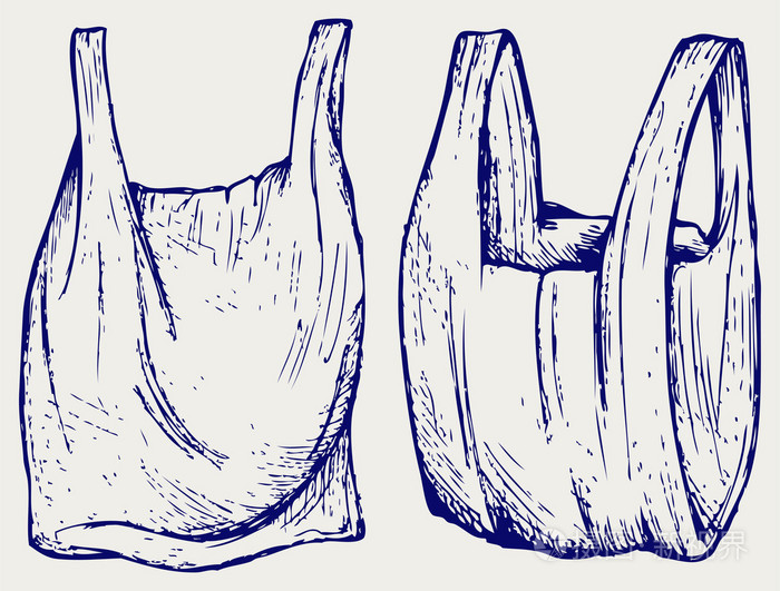 塑料袋图形创意图片