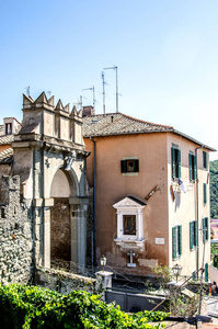 城市阿里恰的老房子。意大利