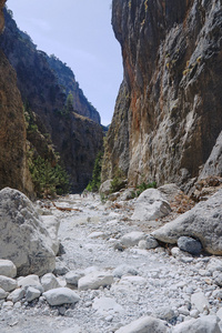 岩质边坡萨马利亚峡谷