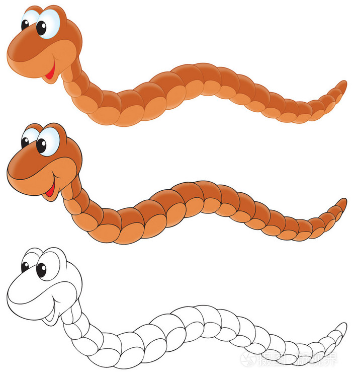 爬行的蠕虫