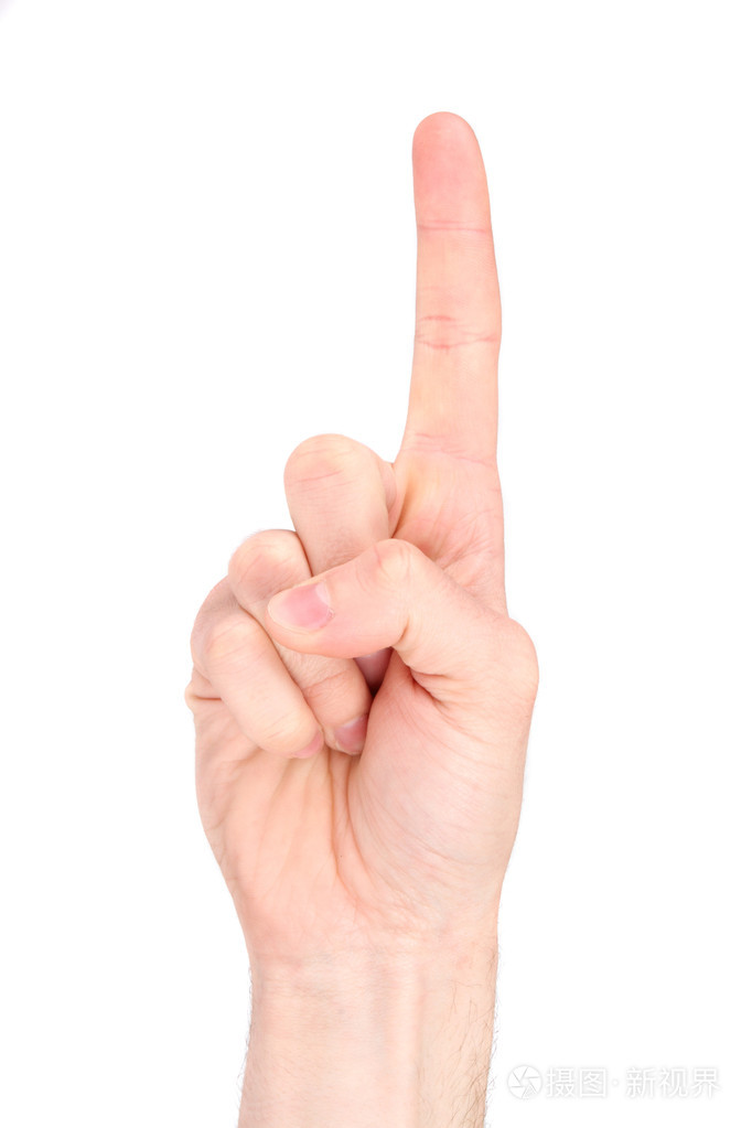 在手语中第一号