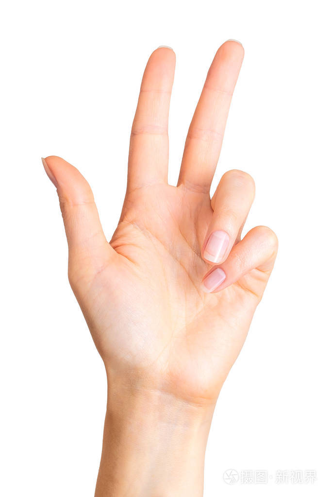 在生活当中很多人会用手势来传达意思,那么三个手指的手势到底是什么