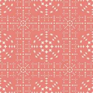 粉色抽象几何无缝模式