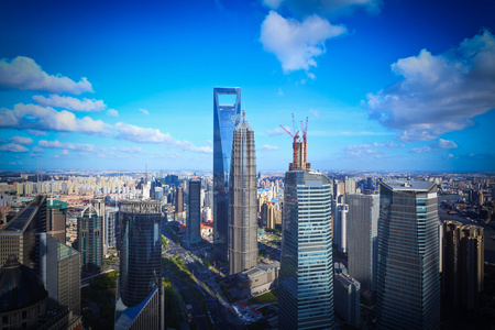 上海浦东新区城市建设