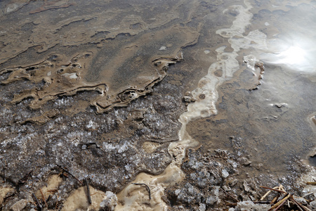 死海，Jordan 岸上医疗泥