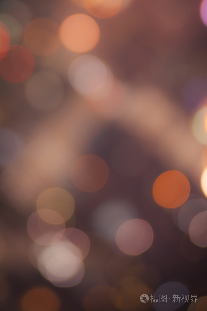 抽象的散景模糊颜色光可以使用背景