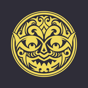 传统的图腾符号照片