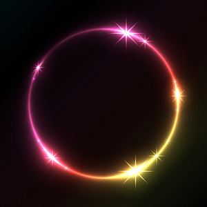 的小圆圈图标情人节和爱情中圆圈形状的图标隔离背景上的彩色信息元素