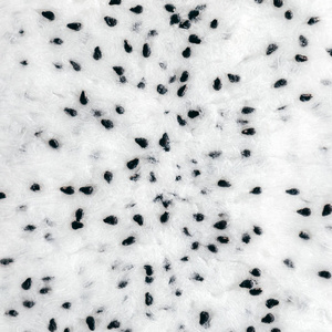 龙果籽, 抽象的黑白食物纹理背景