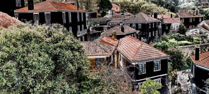 五颜六色的家辛特拉, 在里斯本附近的五颜六色的小镇, 葡萄牙