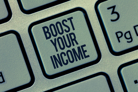 文字写作能增加你的收入。业务理念为增加您的金钱投资自由贸易