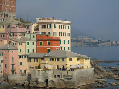 冬日 Genova 海滨美景