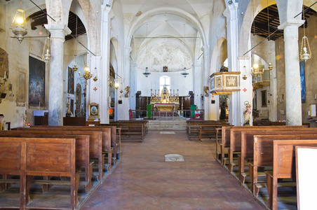 教会的圣多纳。civita di bagnoregio。拉齐奥。意大利