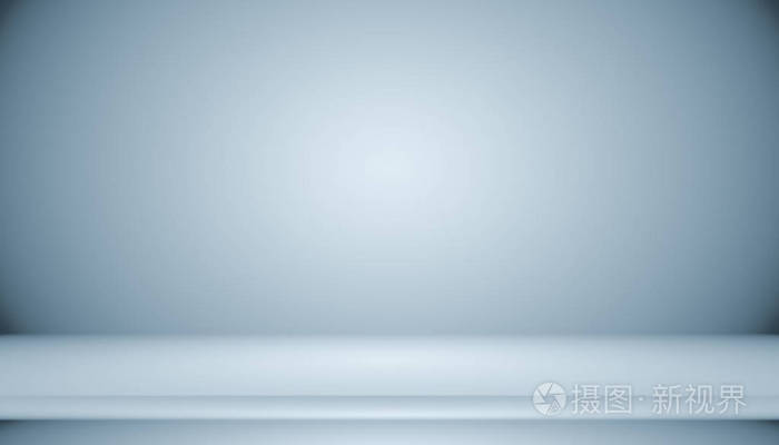抽象空的暗白色灰色渐变与黑色实心插图灯光工作室墙壁和地板背景良好的使用作为背景 背景空白空白 房间为您的文本和图片空间照片 正版商用图片0abjx1 摄图新视界