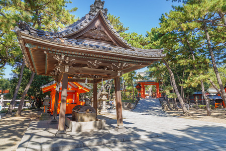 小神社在大阪住吉大神社 住吉大社