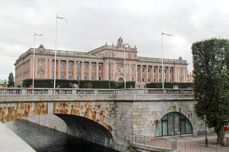 斯德哥尔摩议会大厦外观