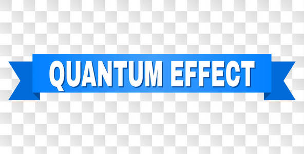 带有量子效应描述的蓝色条纹图片