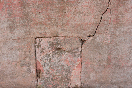 墙壁碎片与划痕和裂缝。它可以用作背景