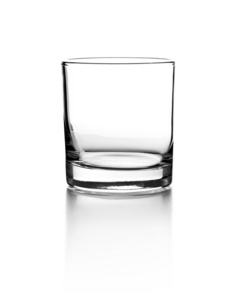 空的玻璃，威士忌