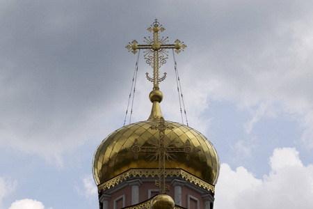 俄罗斯东正教教堂和大教堂的建筑, Poschupovo 村, 梁赞地区, 俄国