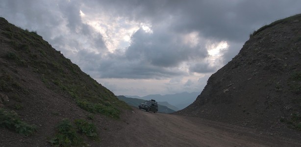 格鲁吉亚的山路
