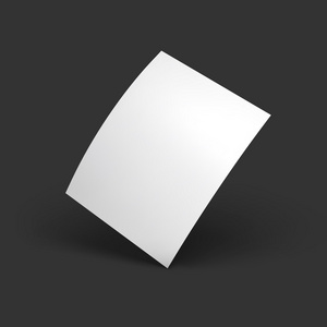 抽象概念图形元素白色背景的明信片和金色戒指的样机杂志, 小册子