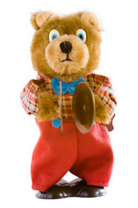 发条玩具熊图片