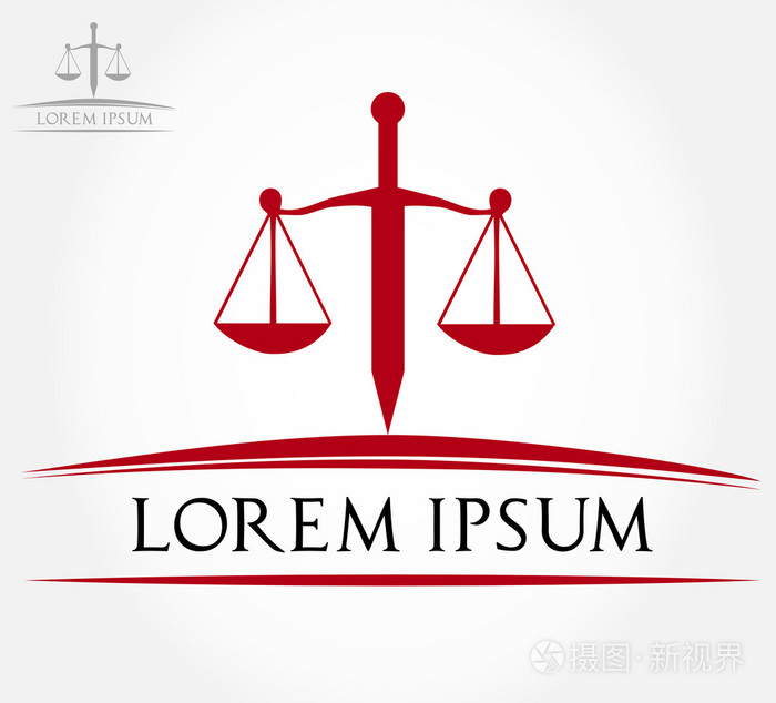 规模的正义象征剑