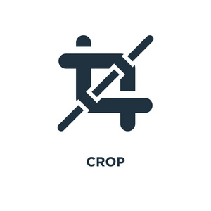 黑色填充矢量图.在白色背景上裁剪符号.可用于网络和移动照片