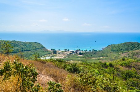 许柯兰岛的热带海滩