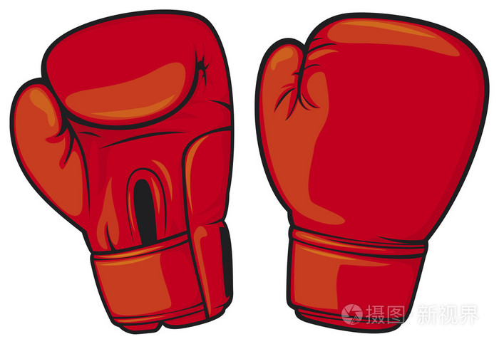 红色拳击手套