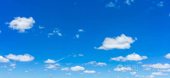 全景天空和云背景在高分辨率的全景组成