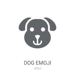 可爱的小狗表情符号图片