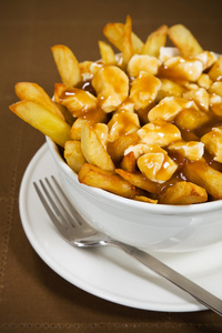 poutine 餐