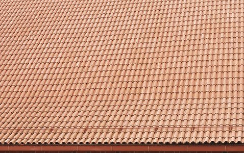 屋顶布满瓷砖背景