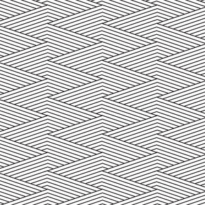 时尚黑白单色几何图形矢量图照片