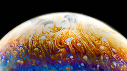 宇宙空间或行星模型照片