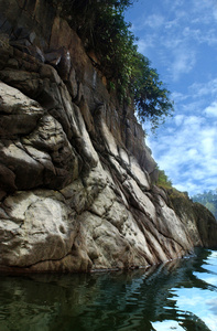 Ngebel 湖印度尼西亚