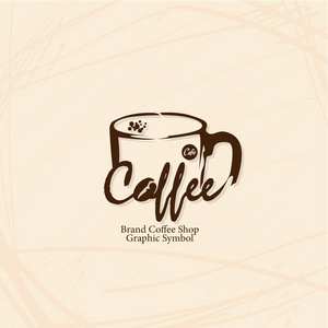 咖啡店咖啡店标志符号符号图形对象